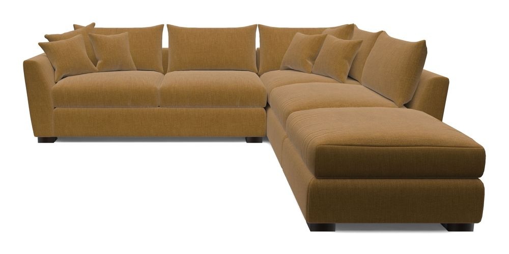 Combi Corner Unit And Footstool LHF