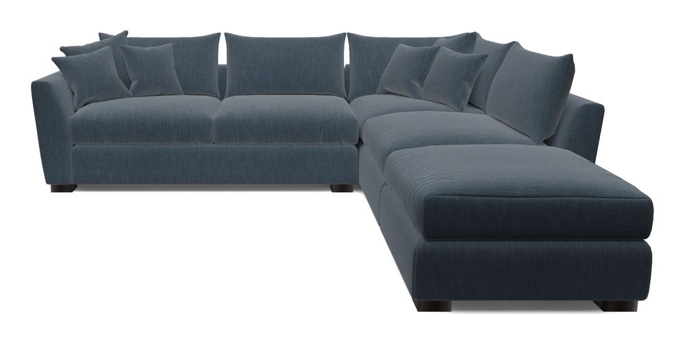 Combi Corner Unit And Footstool LHF