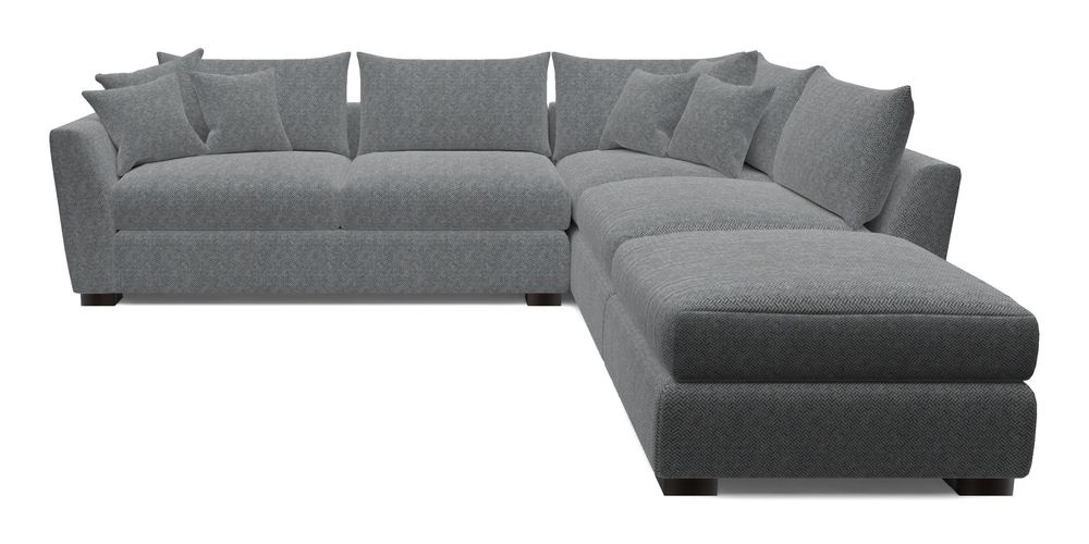 Combi Corner Unit And Footstool LHF