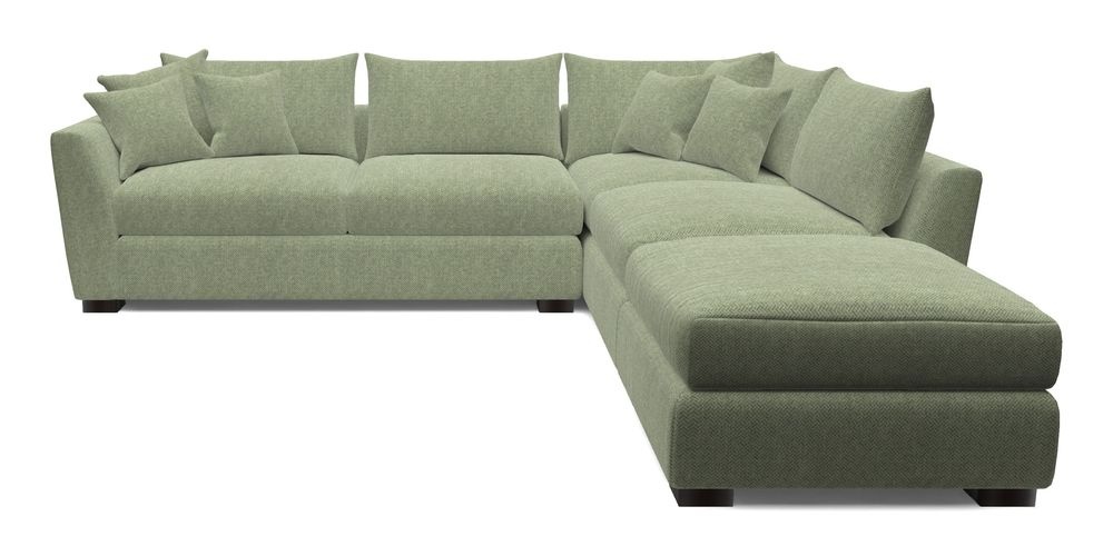 Combi Corner Unit And Footstool LHF