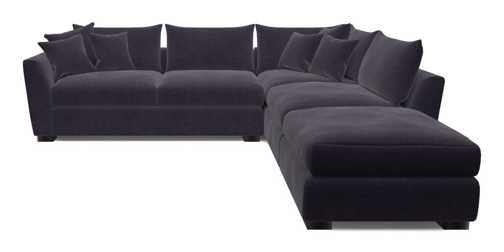 Combi Corner Unit And Footstool LHF