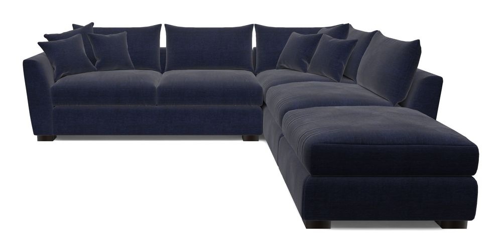 Combi Corner Unit And Footstool LHF