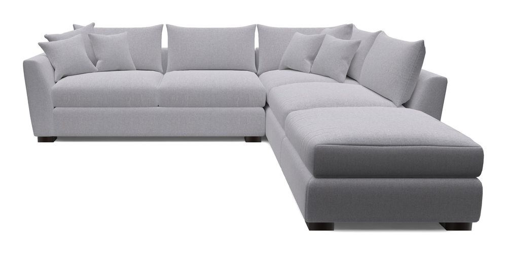 Combi Corner Unit And Footstool LHF