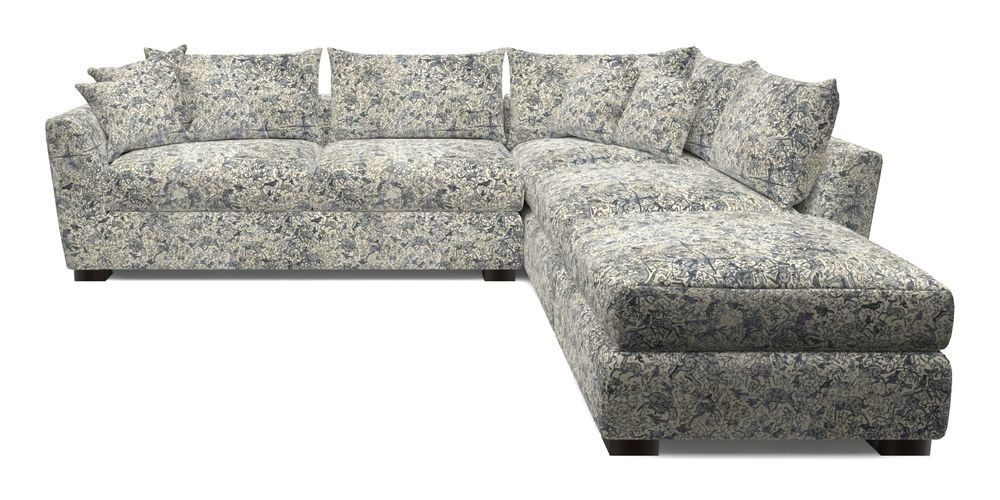 Combi Corner Unit And Footstool LHF