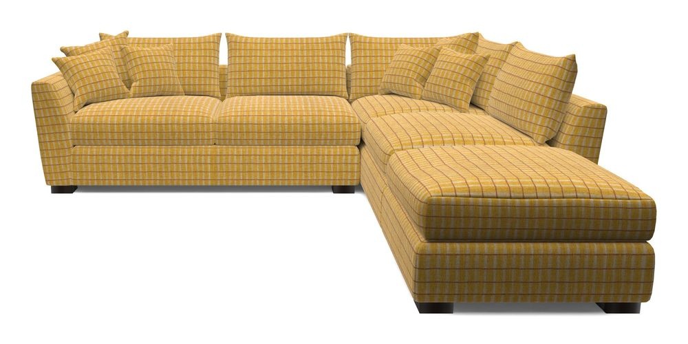 Combi Corner Unit And Footstool LHF