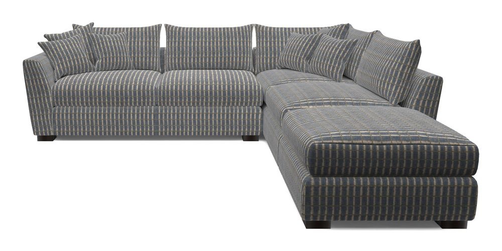 Combi Corner Unit And Footstool LHF