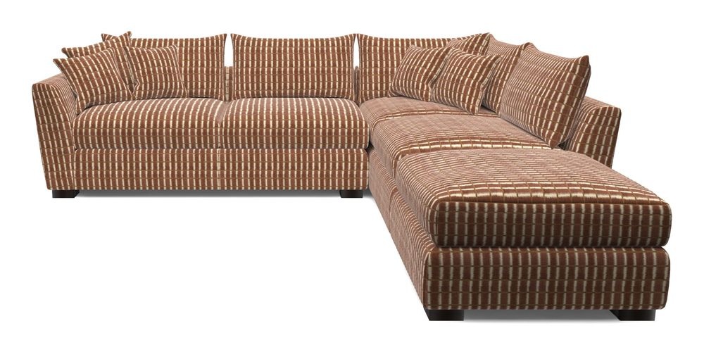 Combi Corner Unit And Footstool LHF