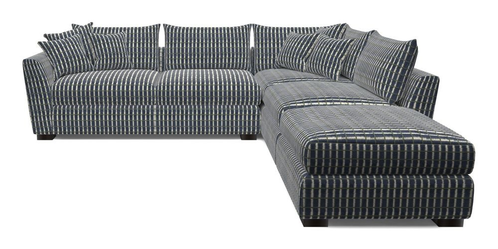 Combi Corner Unit And Footstool LHF