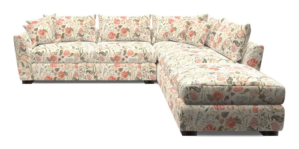 Combi Corner Unit And Footstool LHF