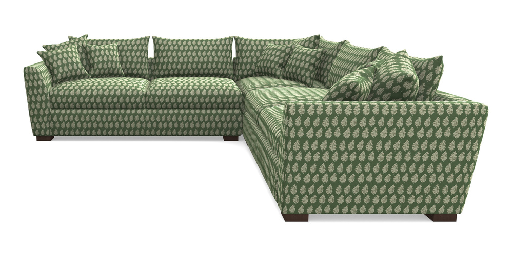 Product photograph of Hambledon Corner Sofa Large Corner Group In Cloth 21 - Oak Leaf - Forest from Sofas and Stuff Limited