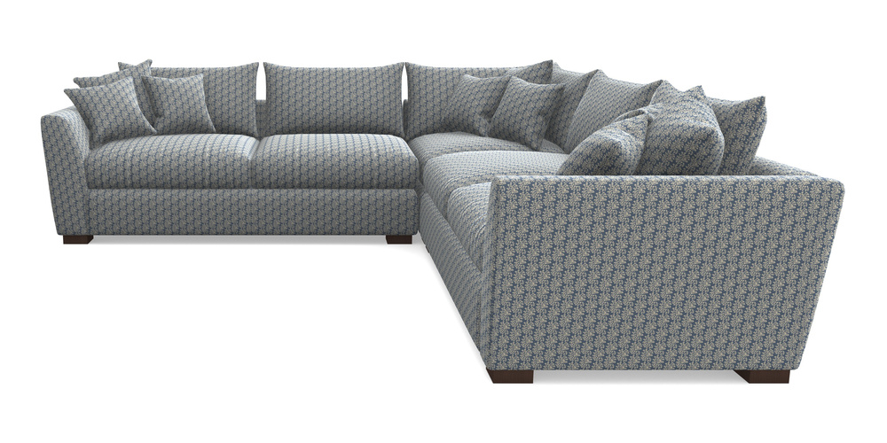 Product photograph of Hambledon Corner Sofa Large Corner Group In Cloth 21 - Spring Twig - Bilberry from Sofas and Stuff Limited