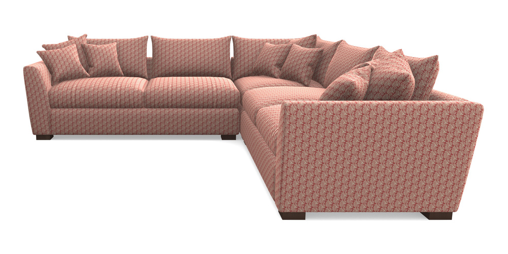 Product photograph of Hambledon Corner Sofa Large Corner Group In Cloth 21 - Spring Twig - Ginger Snap from Sofas and Stuff Limited