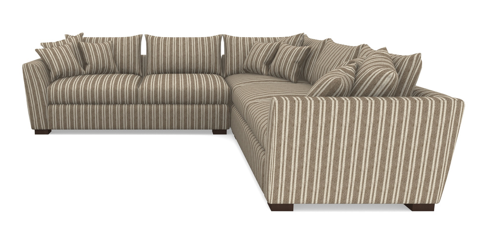 Product photograph of Hambledon Corner Sofa Large Corner Group In Cloth 22 - Barcode - Peat from Sofas and Stuff Limited