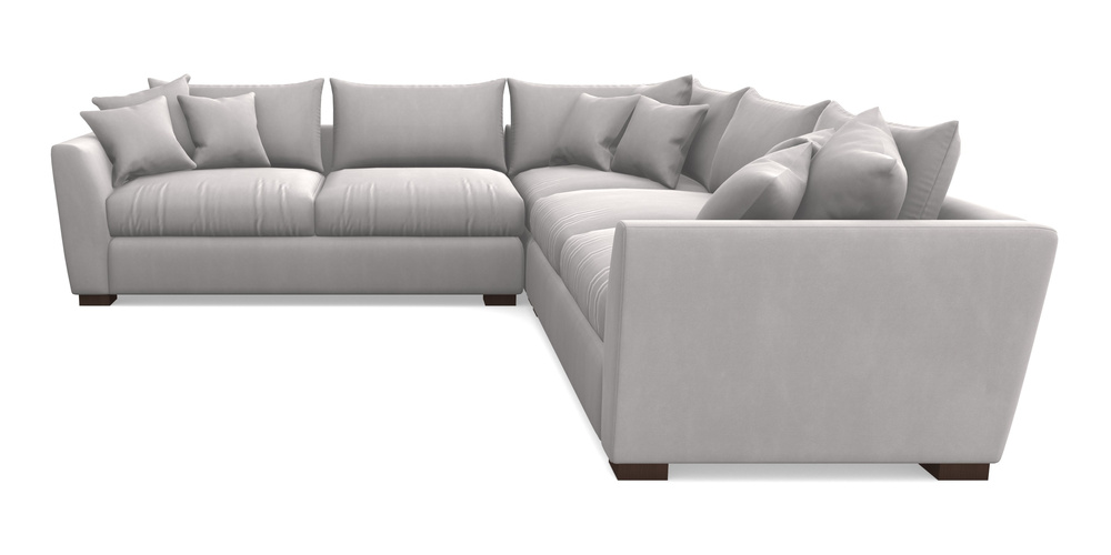 Product photograph of Hambledon Corner Sofa Large Corner Group In House Clever Velvet - Mist from Sofas and Stuff Limited