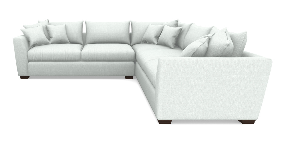 Product photograph of Hambledon Corner Sofa Large Corner Group In Tough As Houses - Silver from Sofas and Stuff Limited