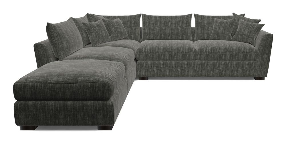 Combi Corner Unit And Footstool RHF