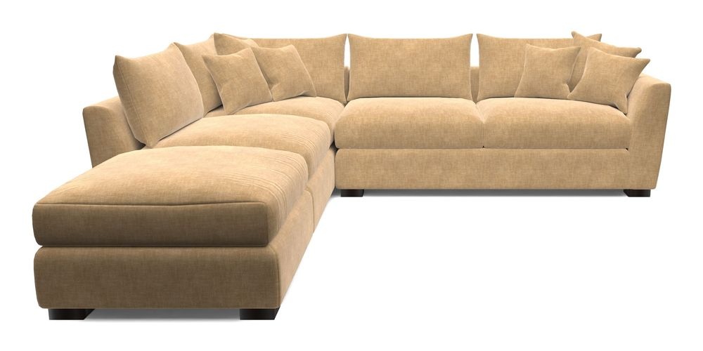 Combi Corner Unit And Footstool RHF