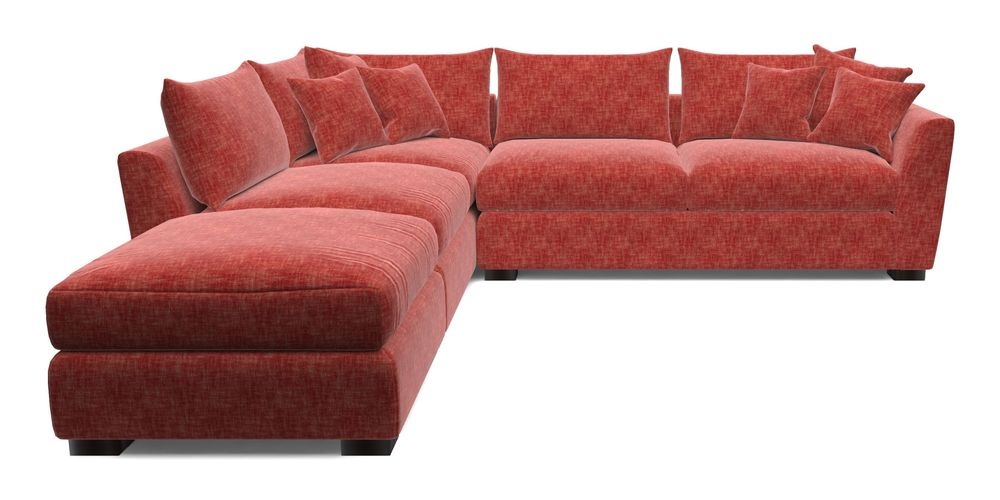 Combi Corner Unit And Footstool RHF