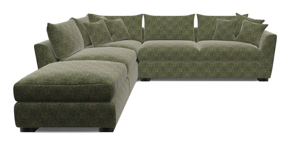 Combi Corner Unit And Footstool RHF