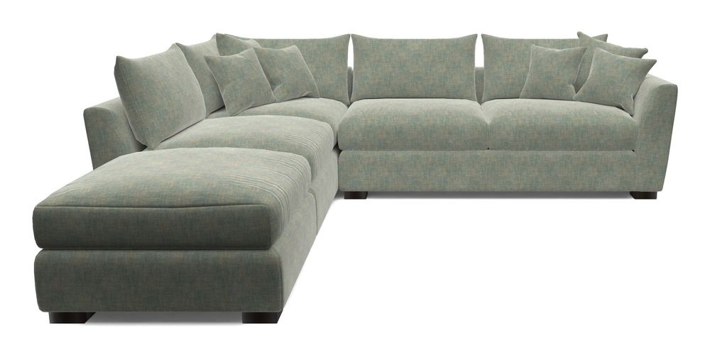 Combi Corner Unit And Footstool RHF