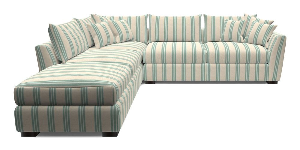 Combi Corner Unit And Footstool RHF