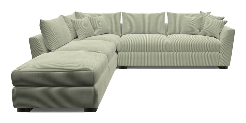 Combi Corner Unit And Footstool RHF