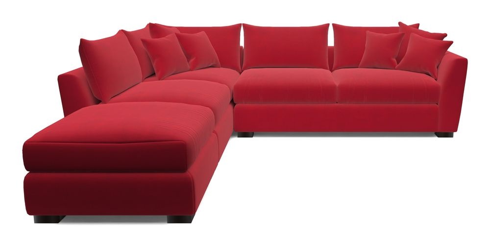 Combi Corner Unit And Footstool RHF