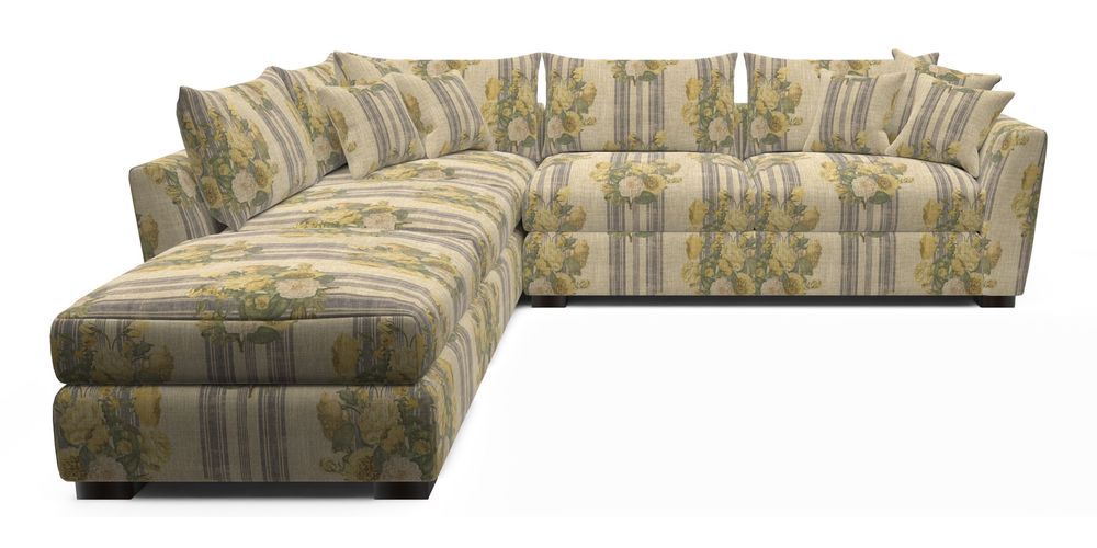 Combi Corner Unit And Footstool RHF