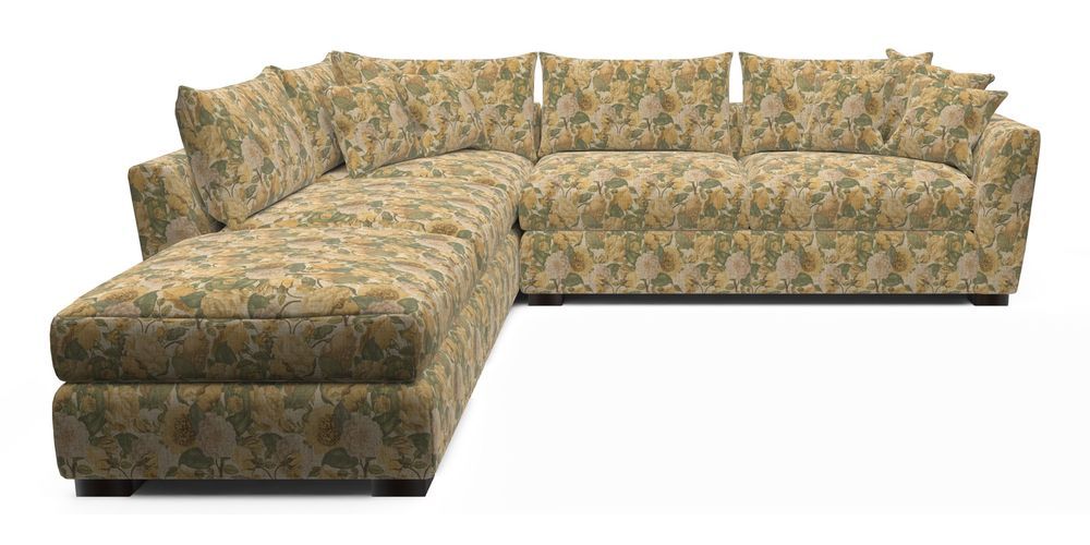 Combi Corner Unit And Footstool RHF