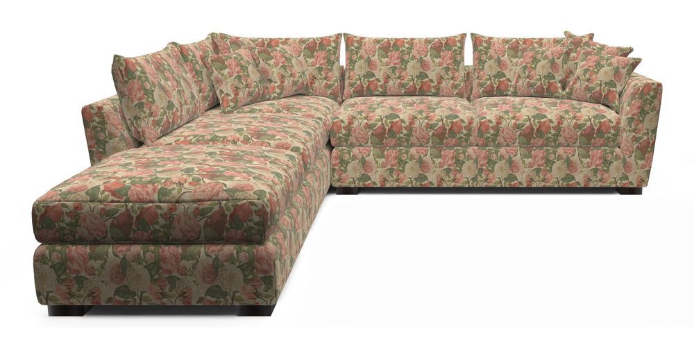 Combi Corner Unit And Footstool RHF