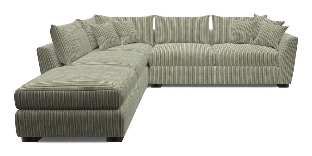 Combi Corner Unit And Footstool RHF