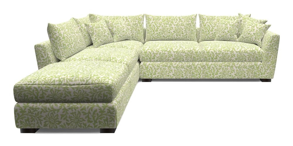 Combi Corner Unit And Footstool RHF