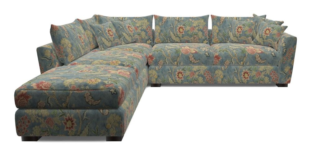 Combi Corner Unit And Footstool RHF