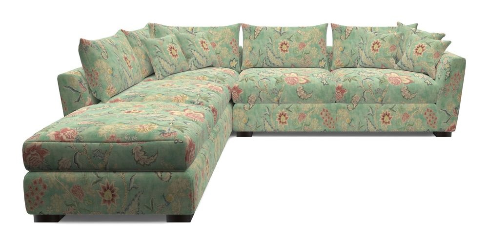 Combi Corner Unit And Footstool RHF