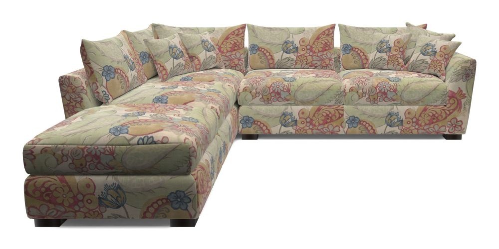 Combi Corner Unit And Footstool RHF