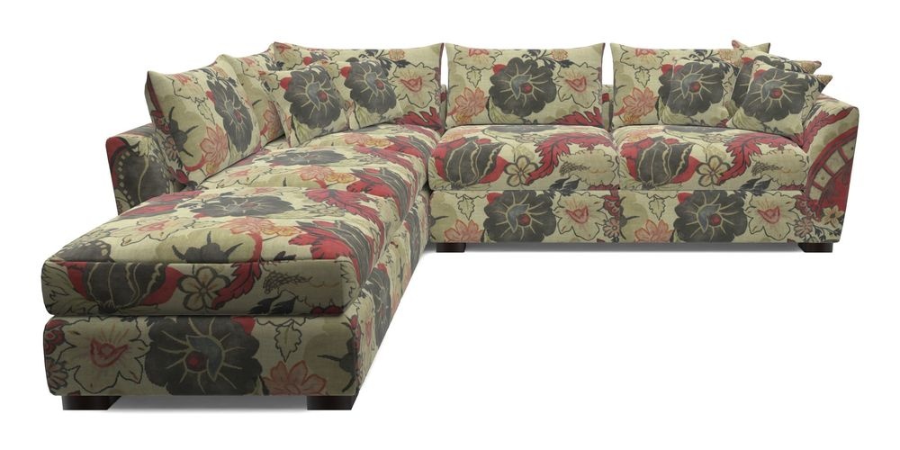 Combi Corner Unit And Footstool RHF