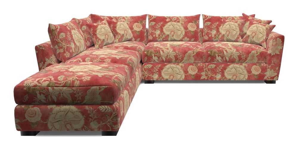 Combi Corner Unit And Footstool RHF