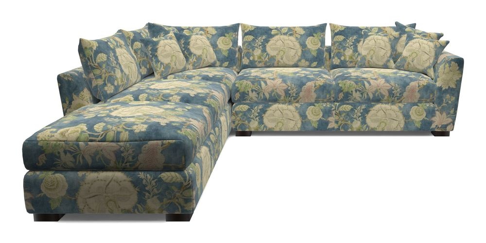 Combi Corner Unit And Footstool RHF