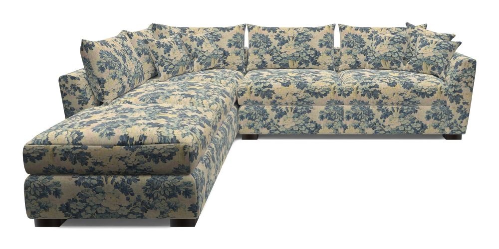 Combi Corner Unit And Footstool RHF