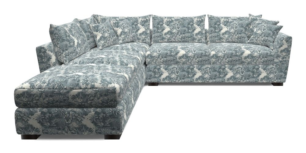 Combi Corner Unit And Footstool RHF