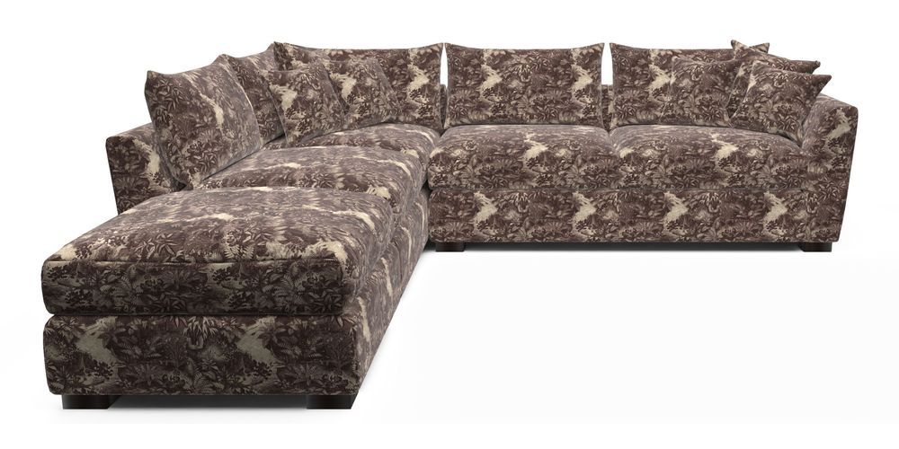 Combi Corner Unit And Footstool RHF