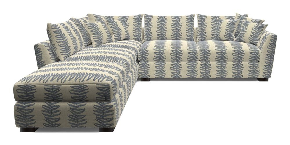 Combi Corner Unit And Footstool RHF