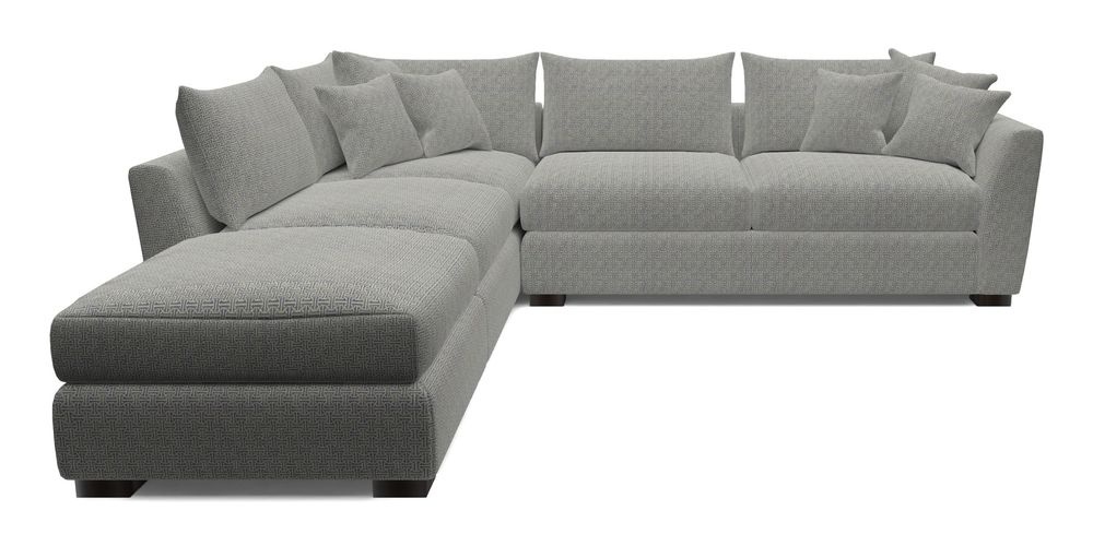 Combi Corner Unit And Footstool RHF