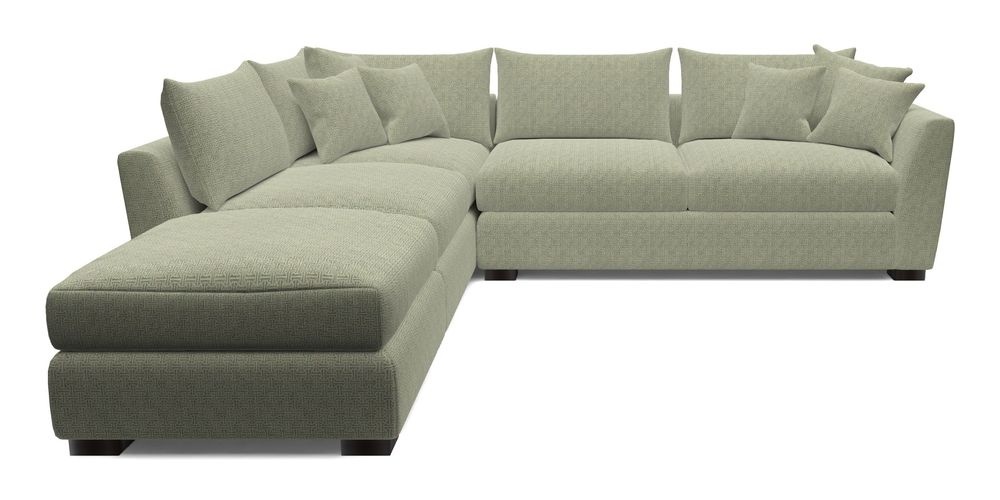 Combi Corner Unit And Footstool RHF