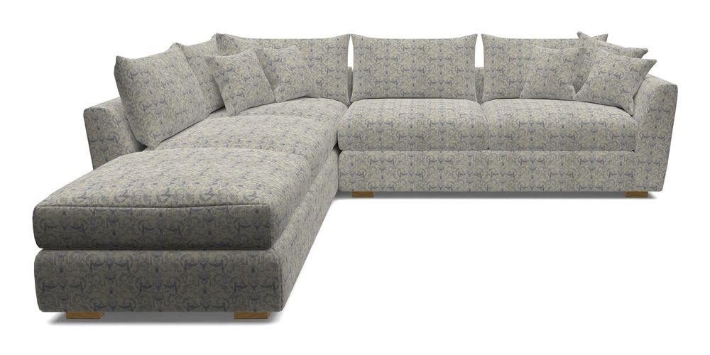 Combi Corner Unit And Footstool RHF