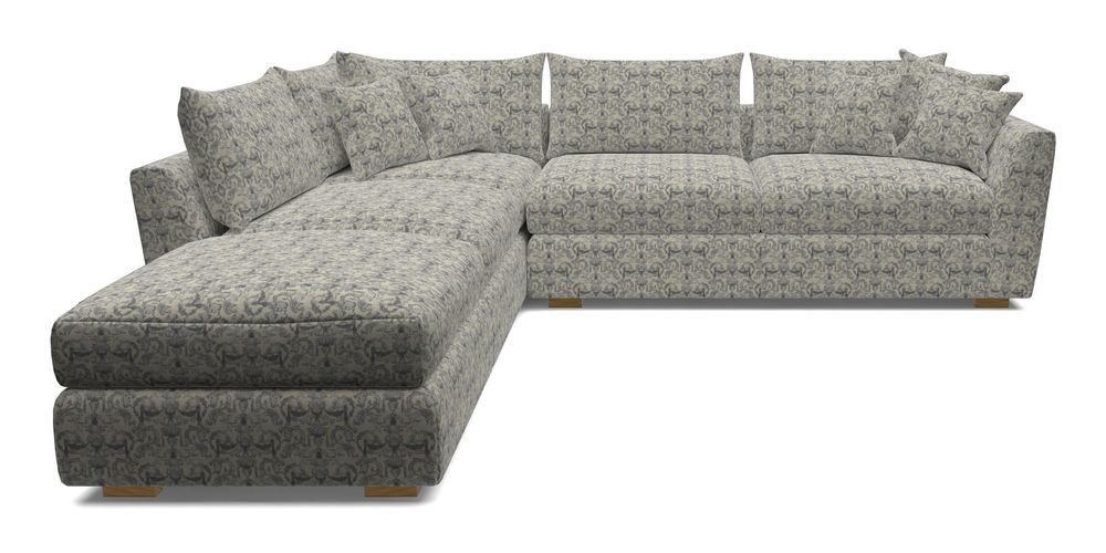 Combi Corner Unit And Footstool RHF