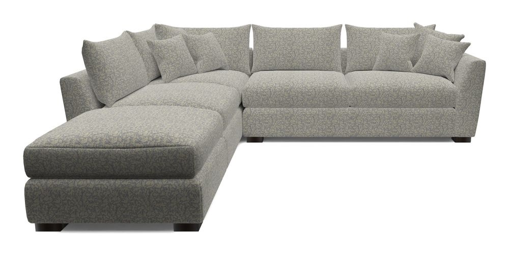 Combi Corner Unit And Footstool RHF