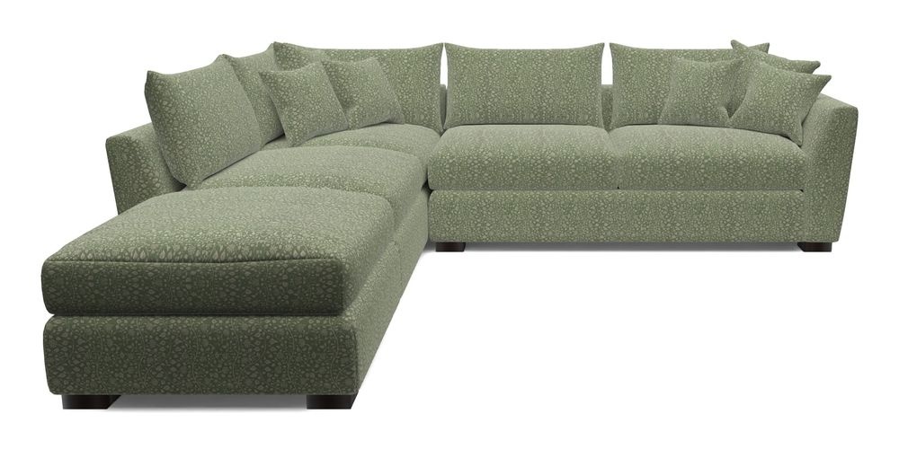 Combi Corner Unit And Footstool RHF