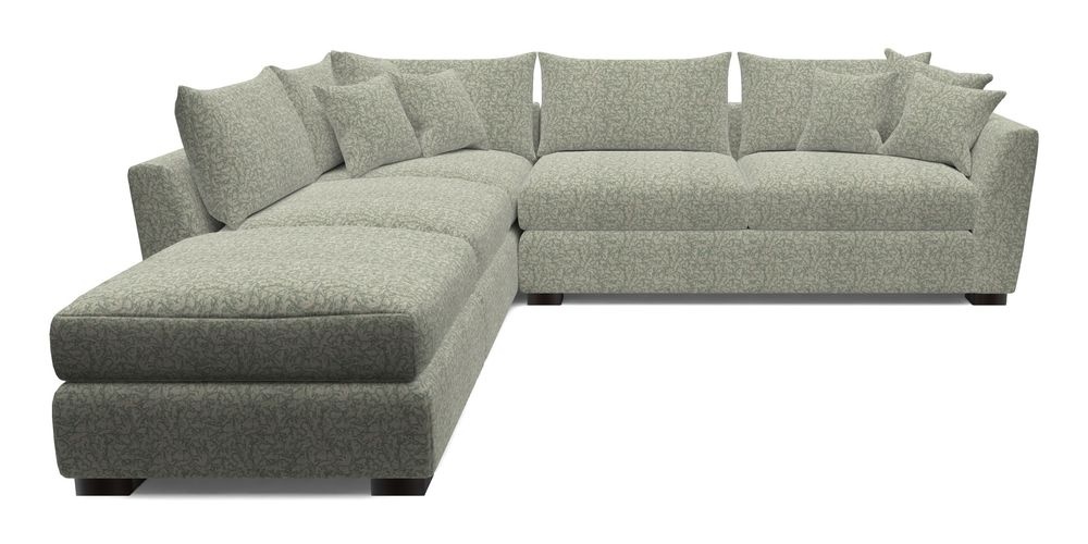 Combi Corner Unit And Footstool RHF