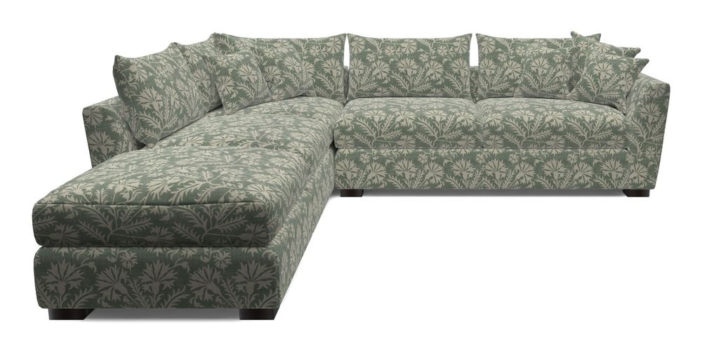 Combi Corner Unit And Footstool RHF